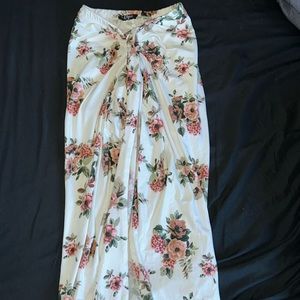 Used Long Floral Skirt